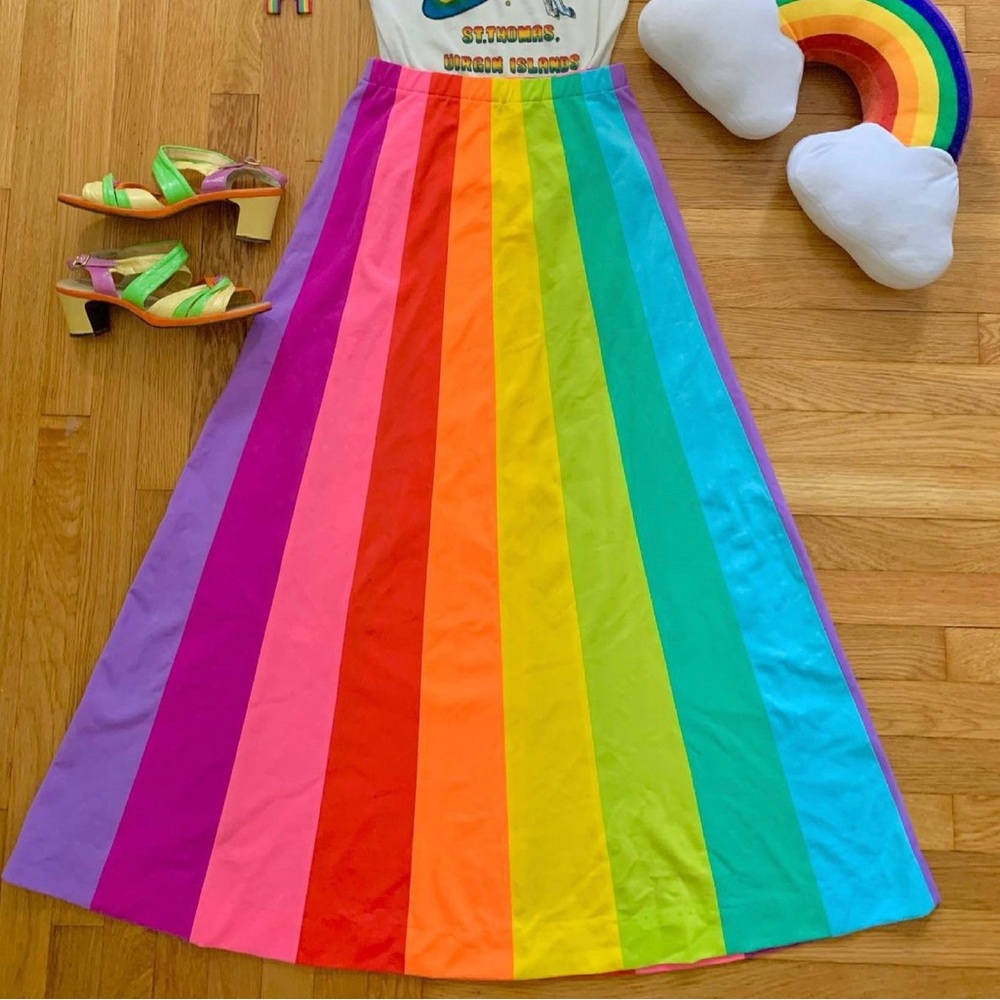 DeWeese Design Rainbow Skirt